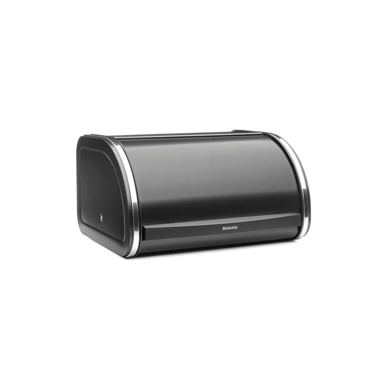 Cutie de pâine Brabantia Roll Top, Matt Black, mediu