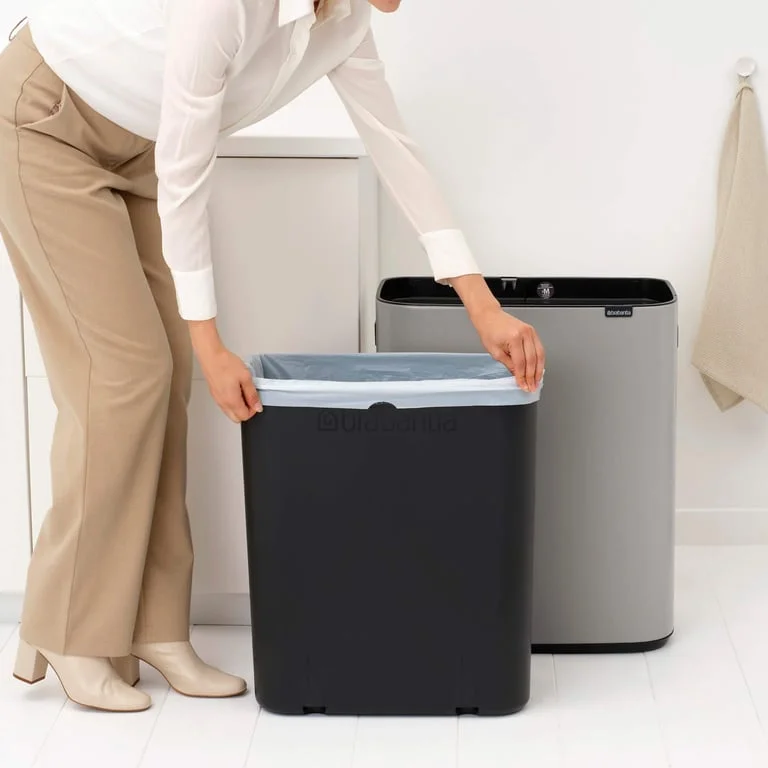 Waste Bin Brabantia Bo Touch 60L, Soft Grey