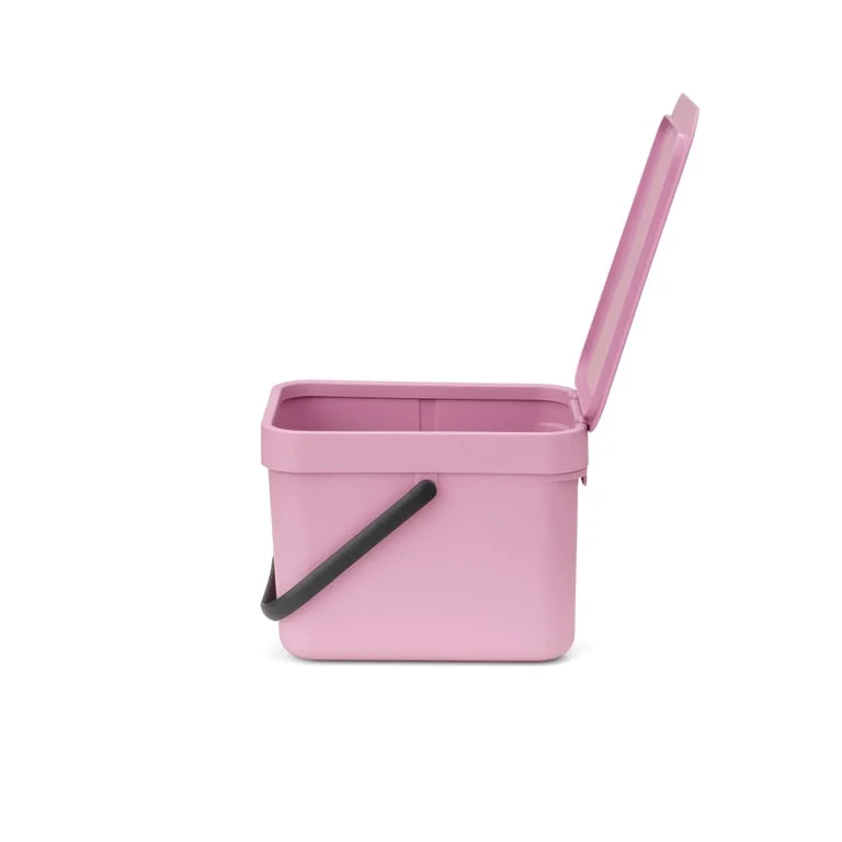 Coș de colectare separată Brabantia Sort&Go 6L, Lilac Pink