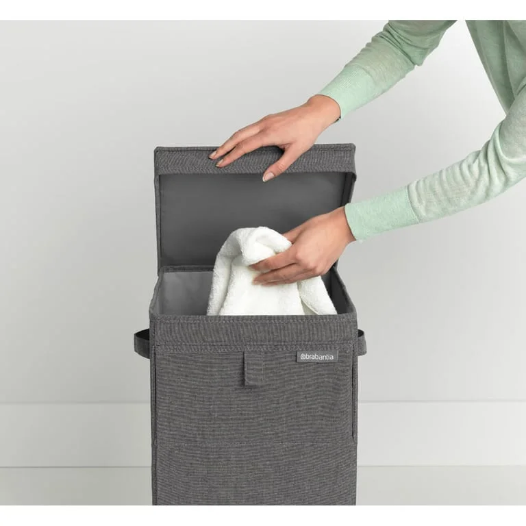 Cutie de rufe Brabantia Stackable 35L, Pepper Black