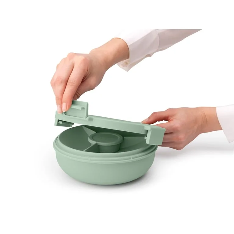 Bol de salată Brabantia Make&Take1.3L, Jade Green