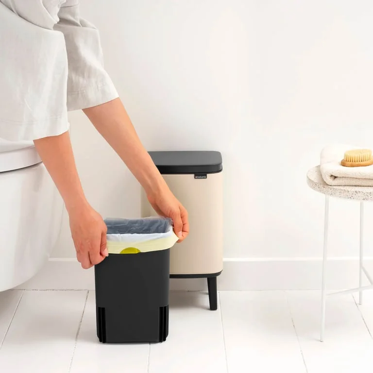 Coș de gunoi Brabantia Bo Small Hi 4L, Soft Beige