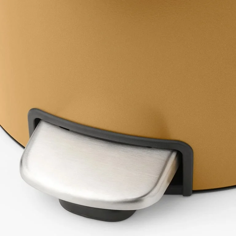 Pedal Waste Bin Brabantia NewIcon 30L, Warm Gold