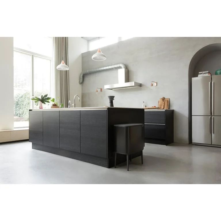 Coș de gunoi Brabantia Bo Touch 36L, Matt Black