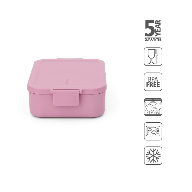 Lunch Box Brabantia Make&Take Lilac Pink Medium, Plastic
