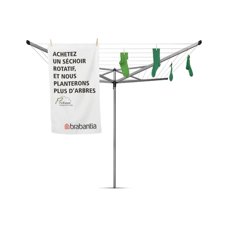 Outdoor Dryer Brabantia Essential, 50m, ground tube