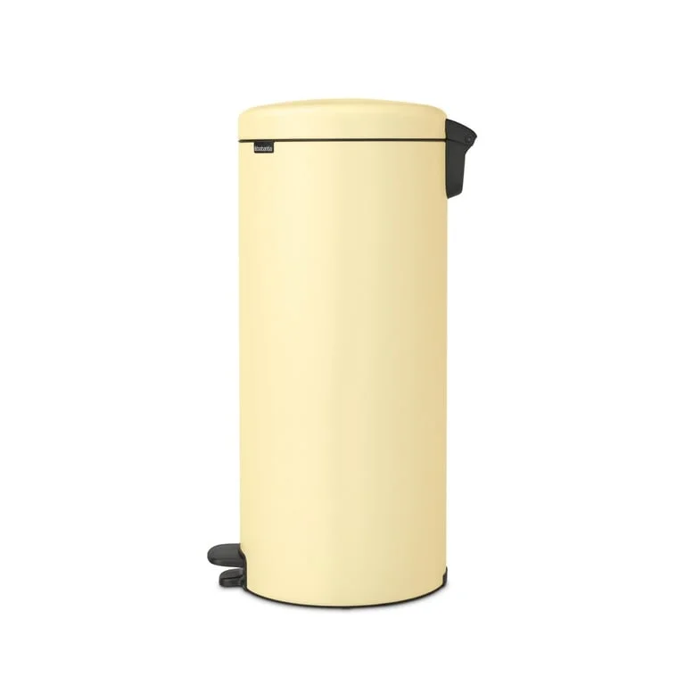 Coș de gunoi cu pedală Brabantia NewIcon 30L, Mellow Yellow