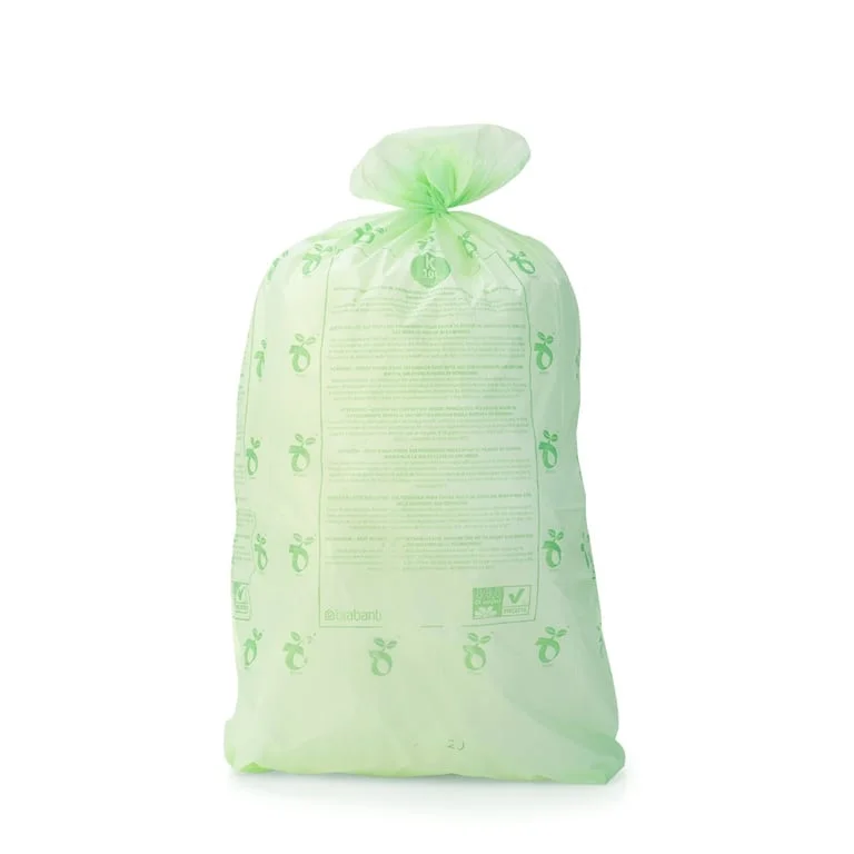 PerfectFit Bags for Twin Bin, Brabantia, Size K, 10L, 10pcs, Green