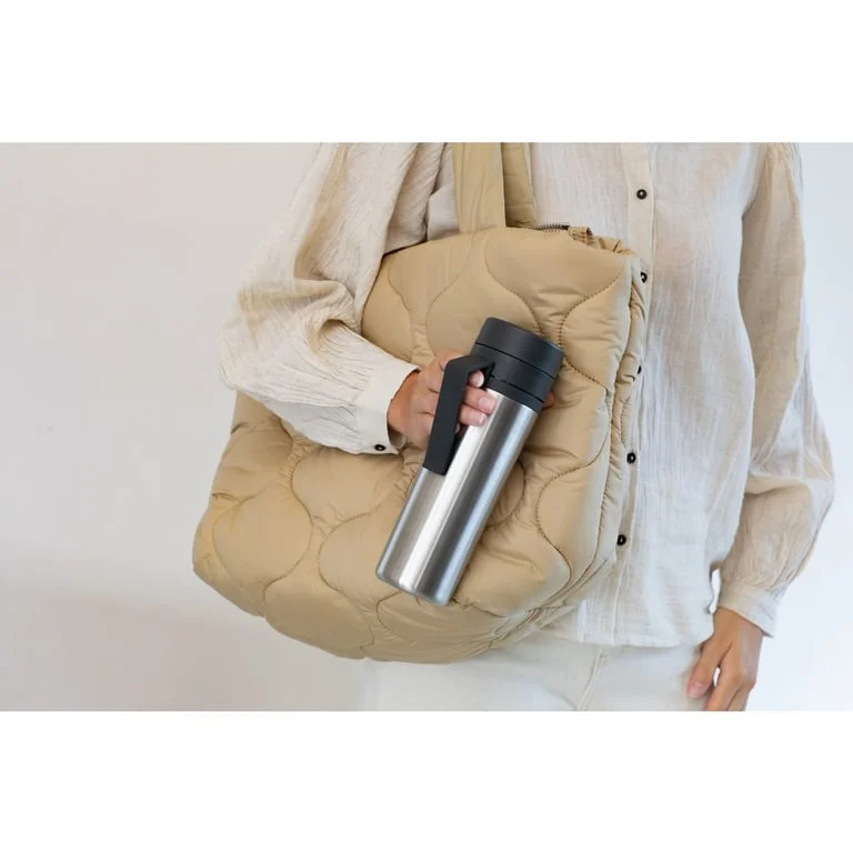 Sticlă termo Brabantia Make&Take 500ml Dark Grey