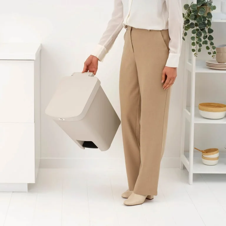 Pedal Waste Bin Brabantia StepUp 25L, Soft Beige