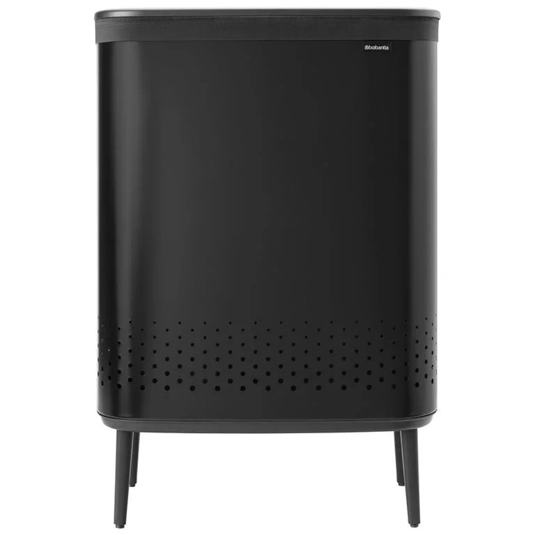 Laundry Bin Brabantia Bo, 2x45L, Matt Black