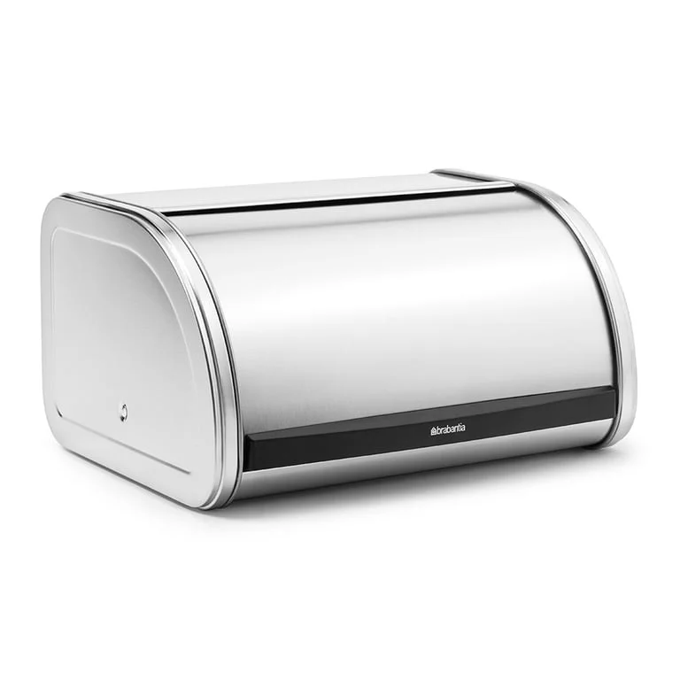 Cutie de pâine Brabantia Roll Top Medium Matt Steel, mediu