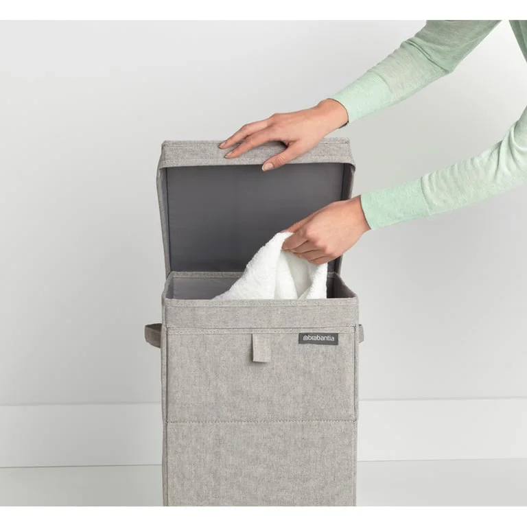 Stackable Laundry Box Brabantia Linn, 35L Grey