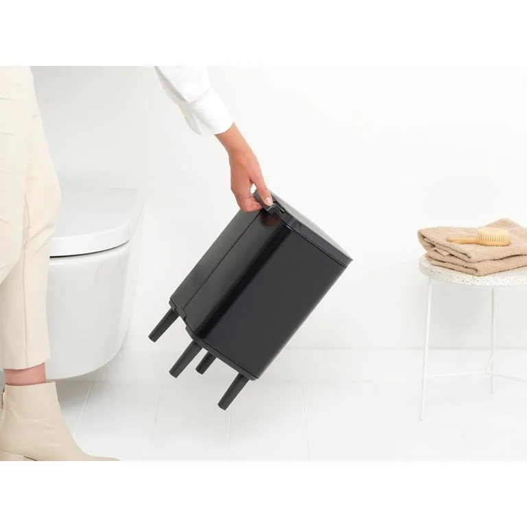 Coș de gunoi Brabantia Bo Small Hi 7L, Matt Black