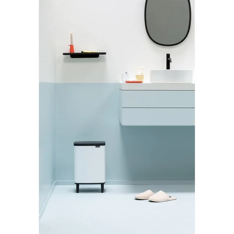 Coș de gunoi Brabantia Bo Small Hi 12L, White