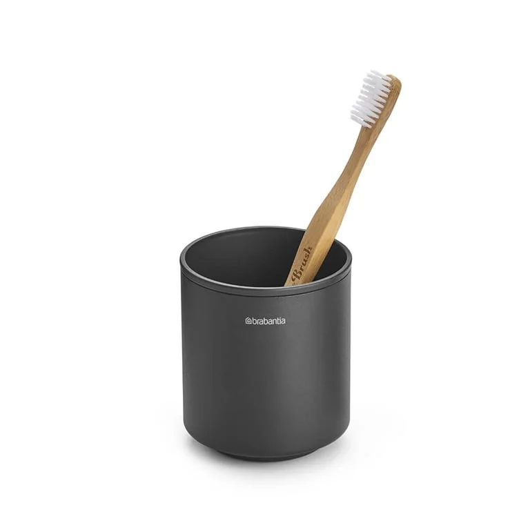 Suport pentru periuțe și pastă de dinți Brabantia MindSet Mineral Infinite Grey
