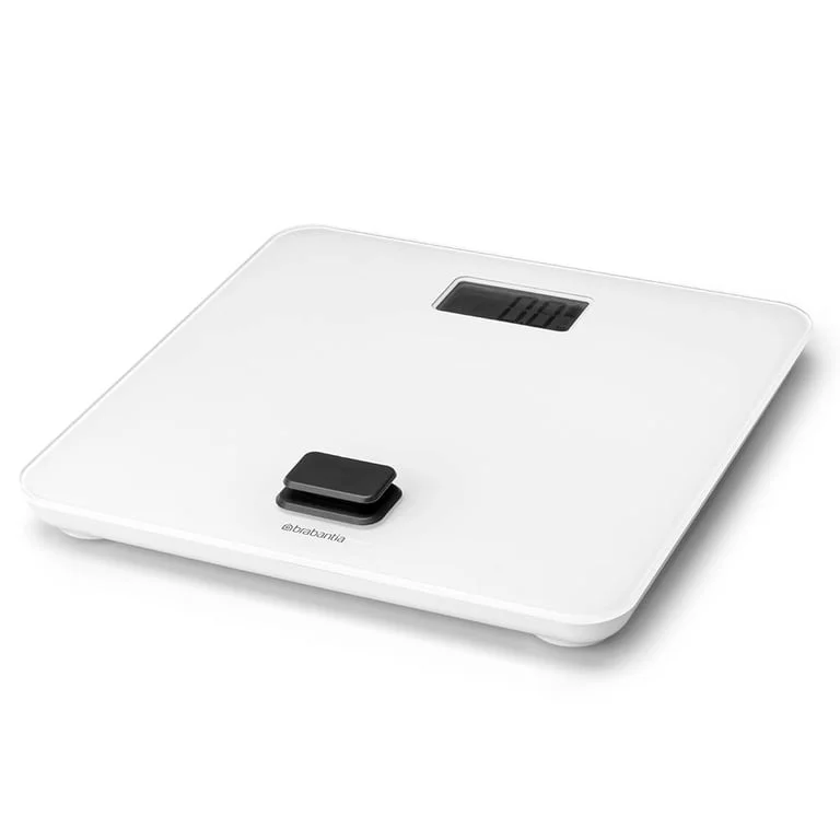 Bathroom Scale Brabantia, Battery Free, White