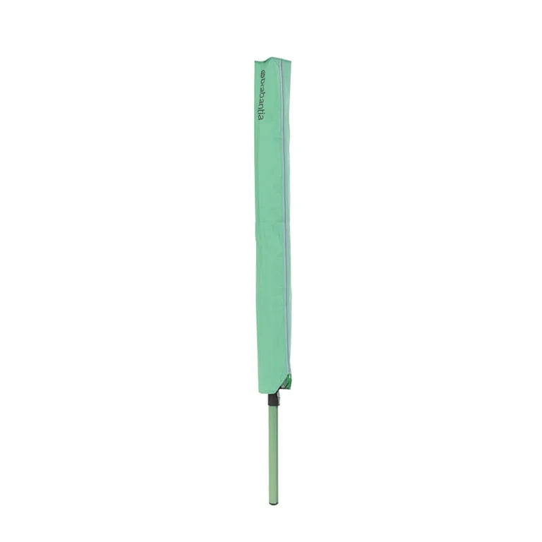 Outdoor Dryer Brabantia Lift-O-Matic 50m, Metal Soil Spear, Cover, Peg Bag and Pegs, Leaf Green