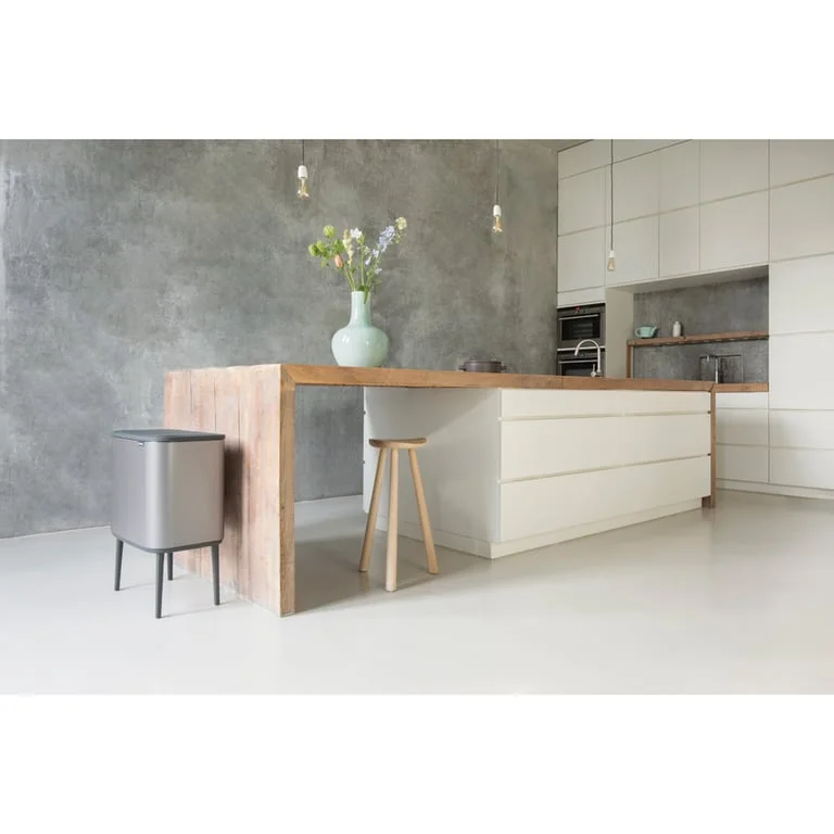 Coș de gunoi Brabantia Bo Touch 3x11L, Platinum