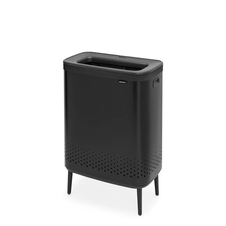 Laundry Bin Brabantia Bo, 2x45L, Matt Black