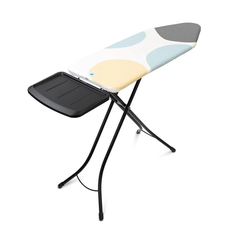 Masă de călcat Brabantia C 124x45cm cu suport pentru generator de abur, Spring Bubbles