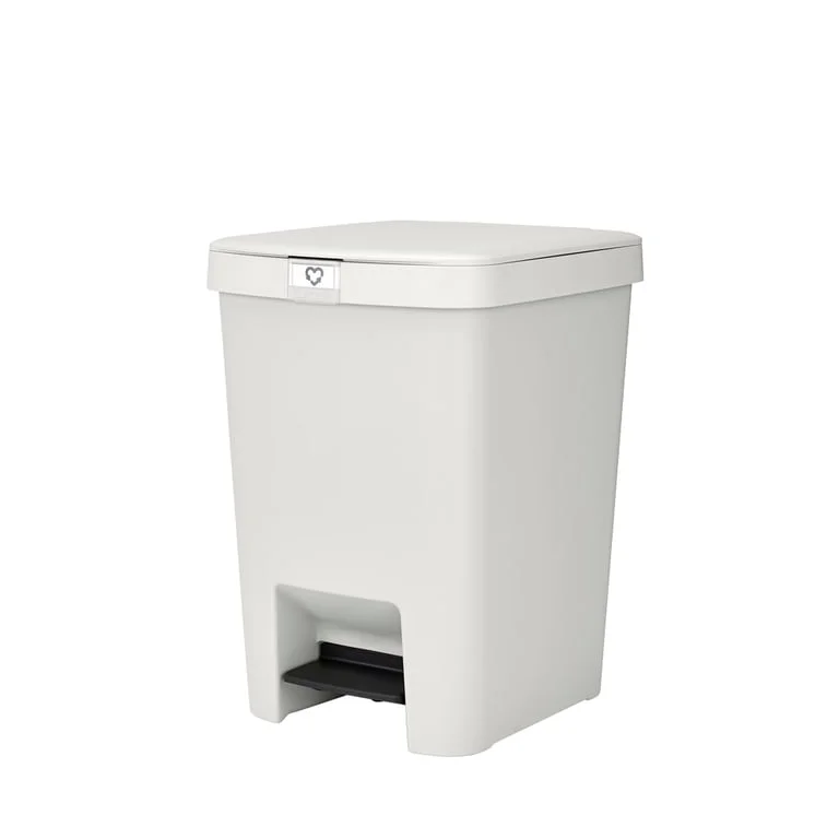 Coș de gunoi cu pedală Brabantia StepUp 25L, Light Grey