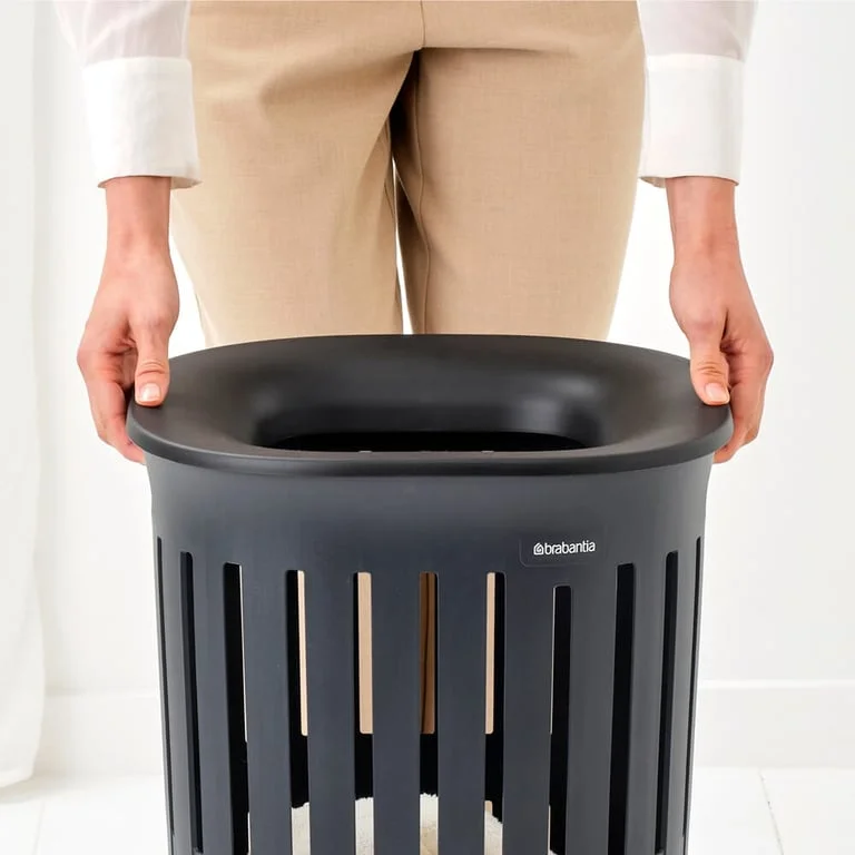 Laundry Basket Brabantia Collect-It 55L, Black