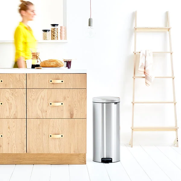Waste Bin NewIcon Brabantia 30L Matt Steel FPP
