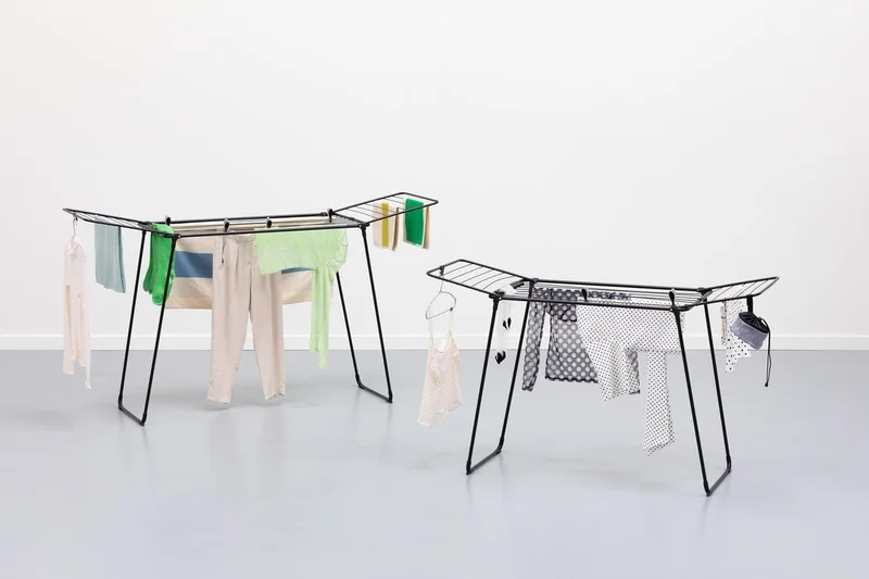 Uscător de rufe Brabantia Hangon Too 18 m, Matt Black
