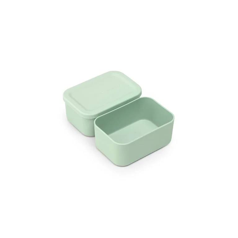 Cutie de prânz Brabantia Make&Take 2L, Jade Green, cu separatoare