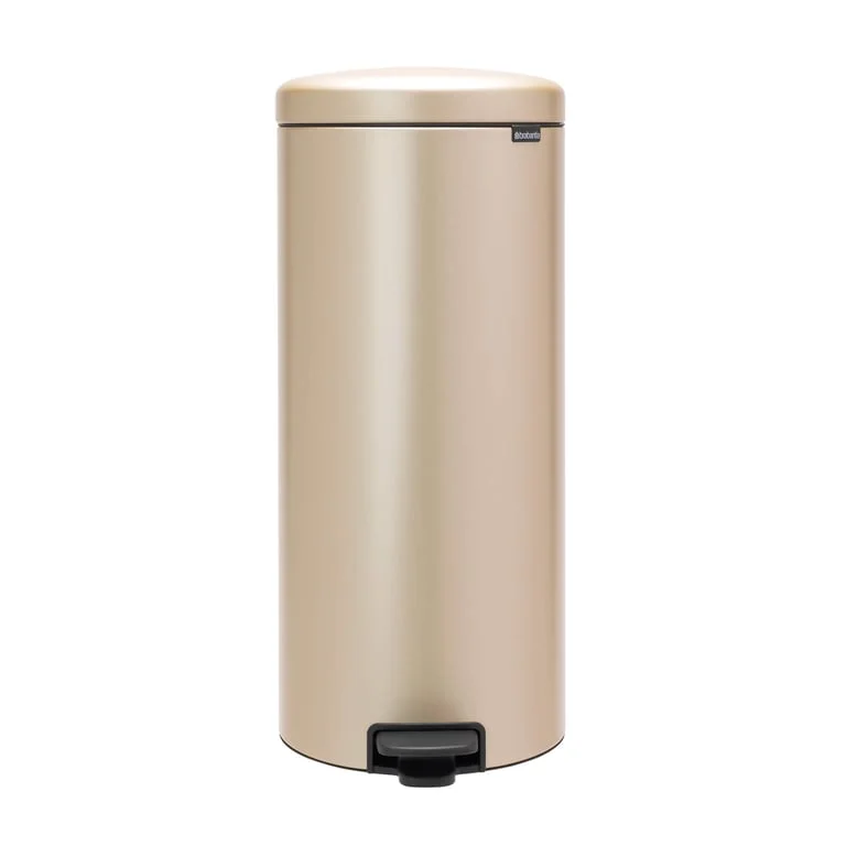 Waste Bin Brabantia NewIcon Pedal 30L, Metallic Gold