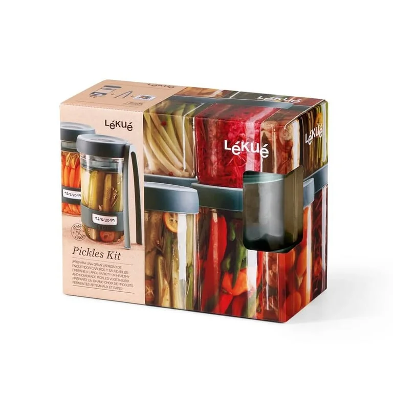 Set de marinare a legumelor Lekue, 3 piese