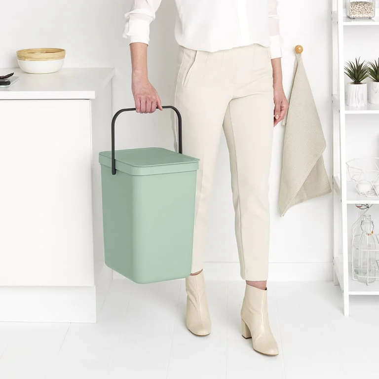 Coș de colectare selectivă Brabantia Sort&Go 25L, Jade Green