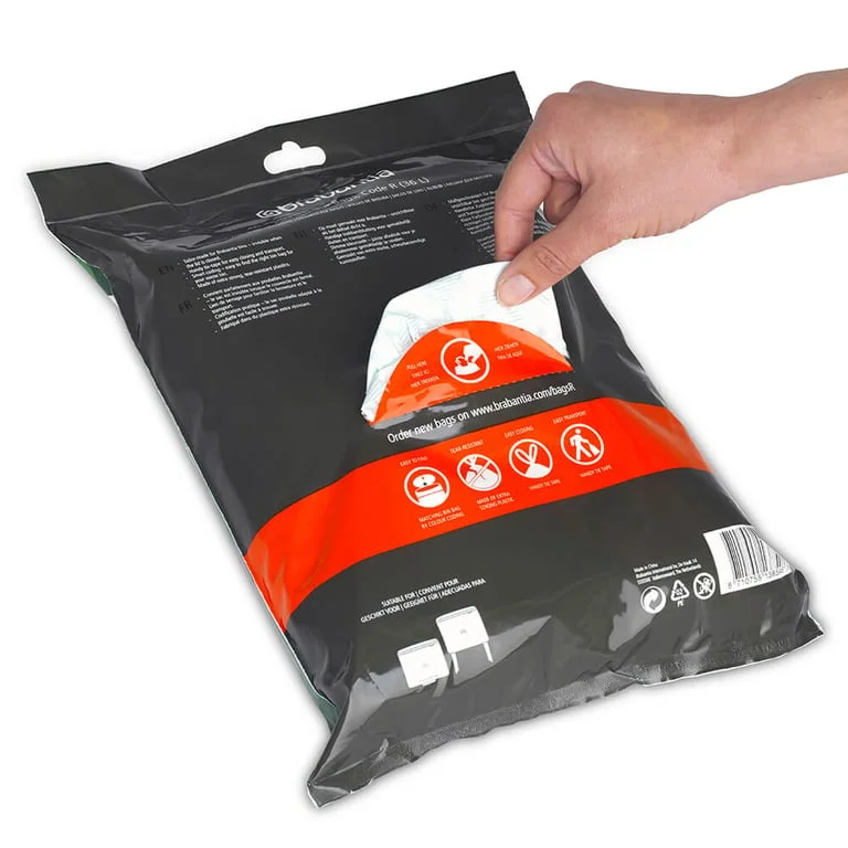 Saci de gunoi cu șnur Brabantia PerfectFit Bo, cod R, 36L, 40 bucăți, pachet