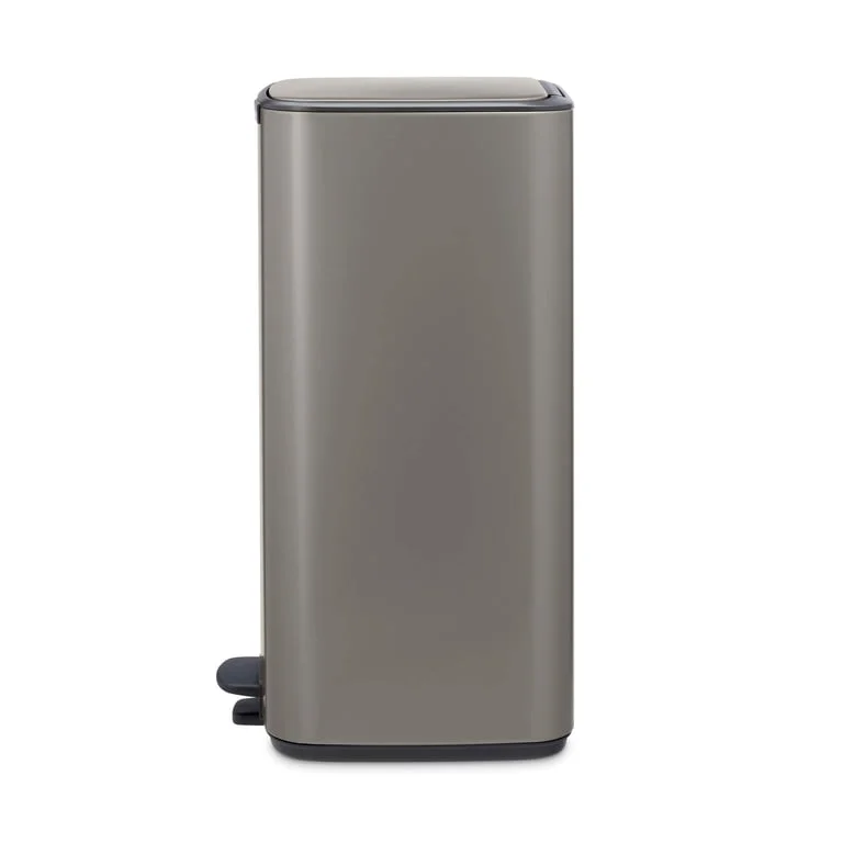 Coș de gunoi Brabantia Bo Pedal 30L, platină