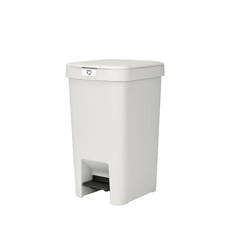 Coș de gunoi cu pedală Brabantia StepUp 16L, Light Grey