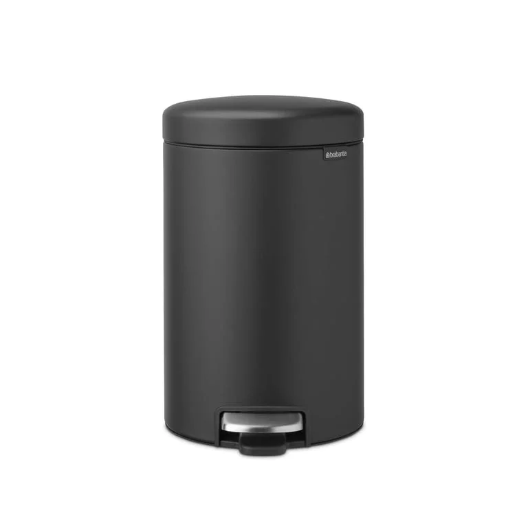 Pedal Waste Bin Brabantia NewIcon 12L, Mineral Infinite Grey