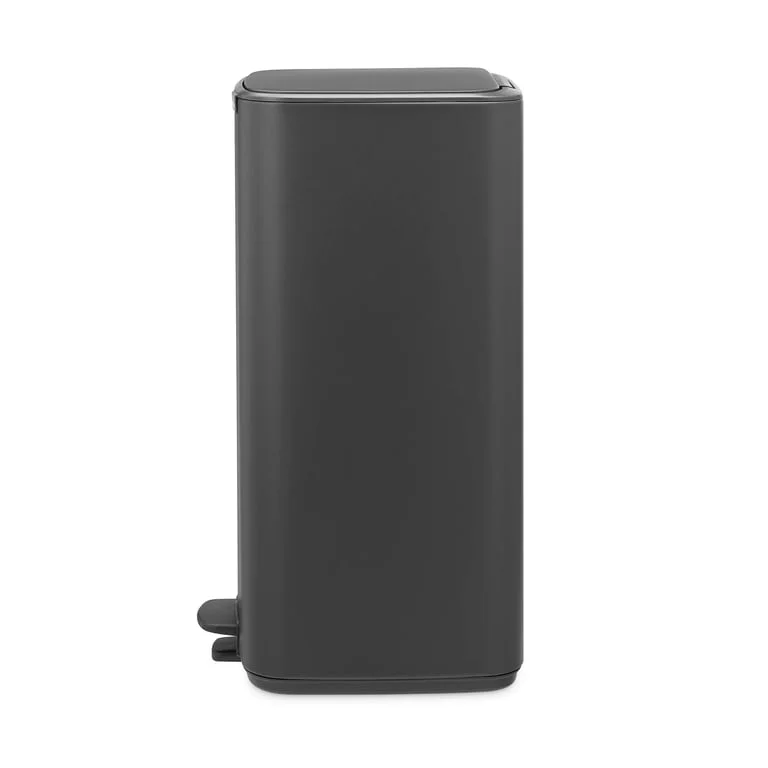 Coș de gunoi Brabantia Bo Pedal 30L, Mineral Infinite Grey