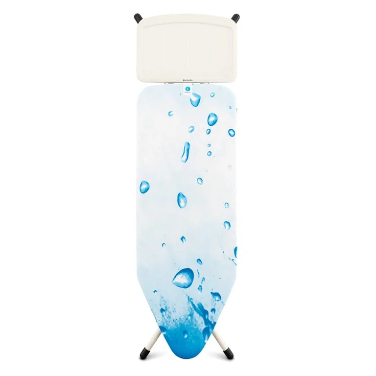 Masă de călcat Brabantia C 124x45cm cu suport pentru generator de abur, Ice Water