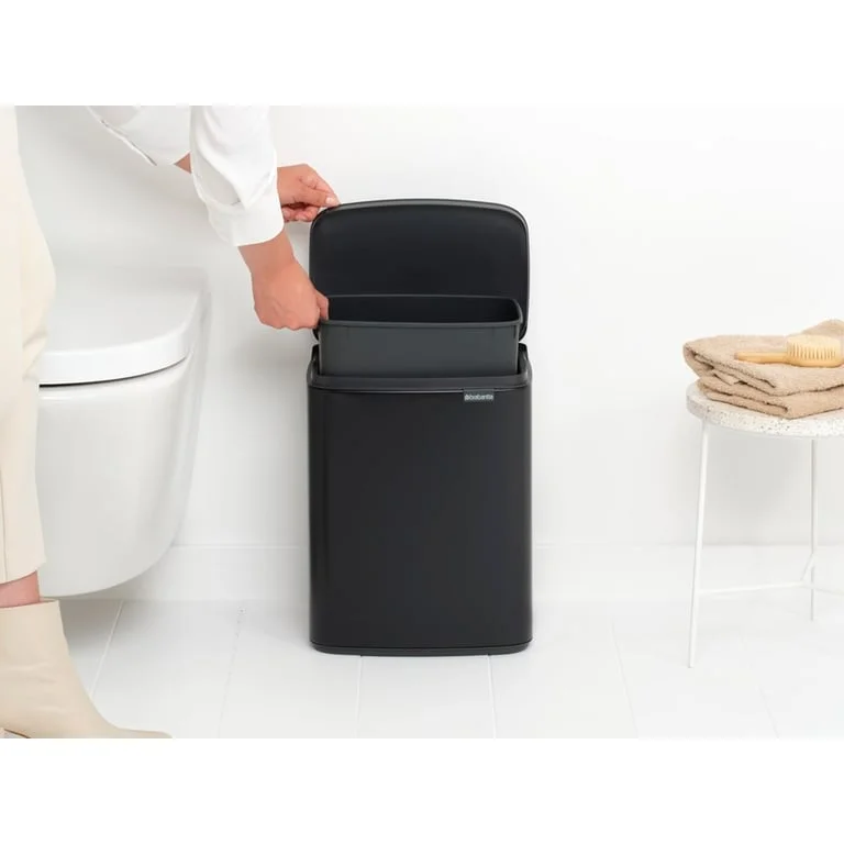 Waste Bin Brabantia Bo Small 12L, Matt Black
