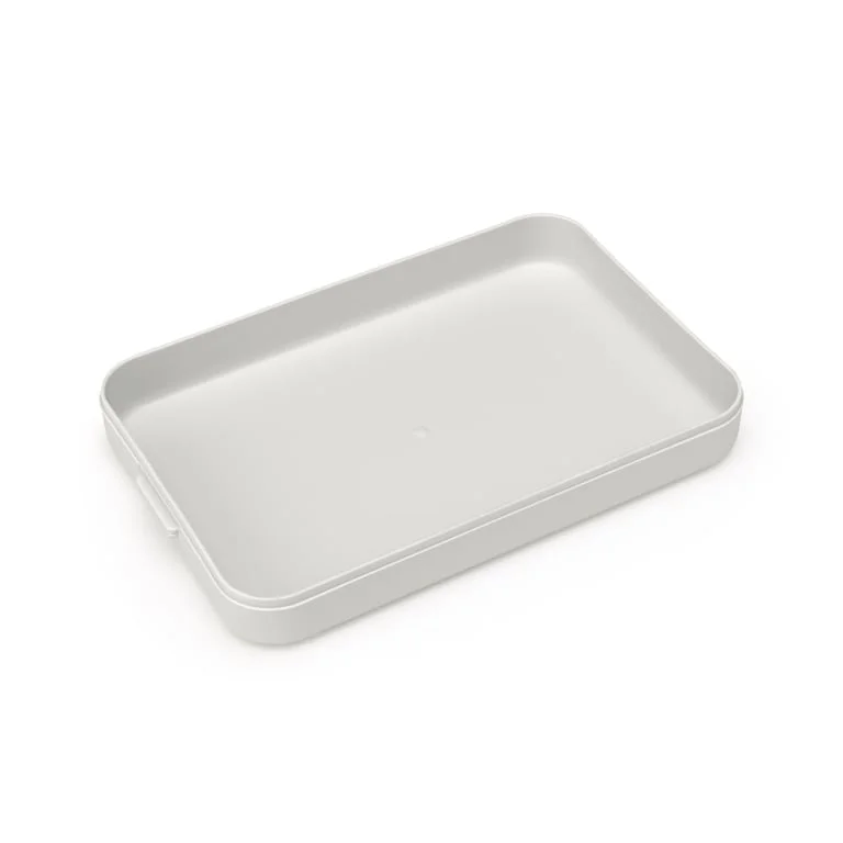 Lunch Box Brabantia Make&Take Light Grey Flat, Plastic