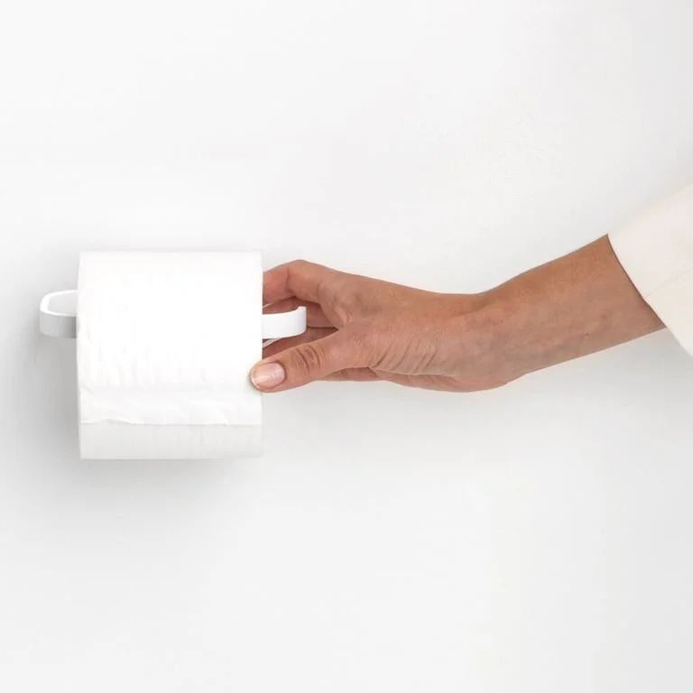 Suport pentru hârtie igienică Brabantia MindSet Mineral Fresh White
