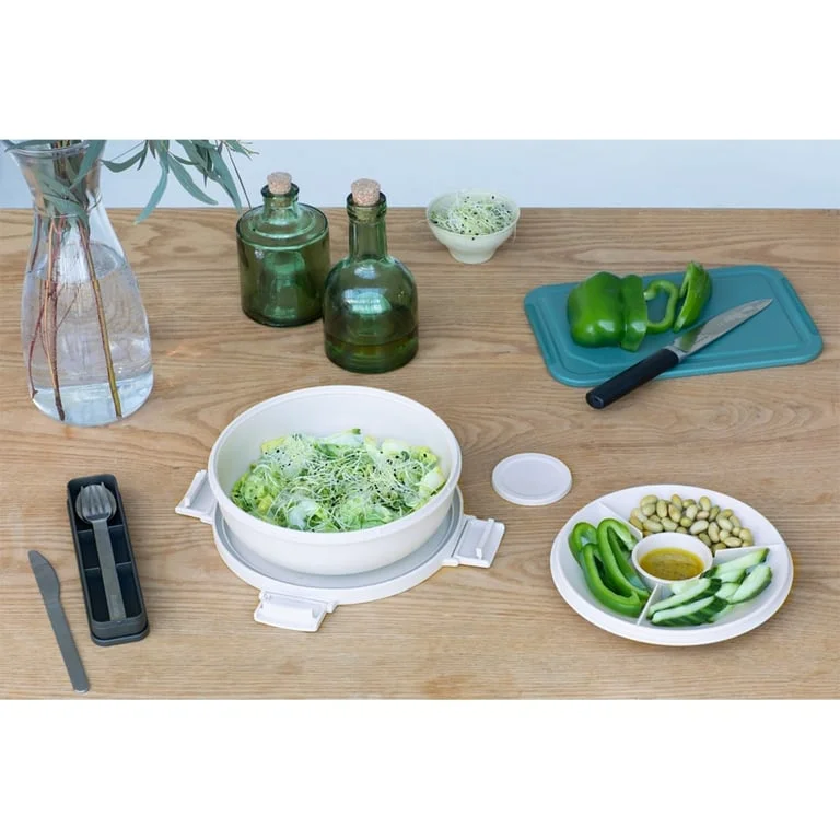 Bol de salată Brabantia Make&Take1.3L, Light Grey