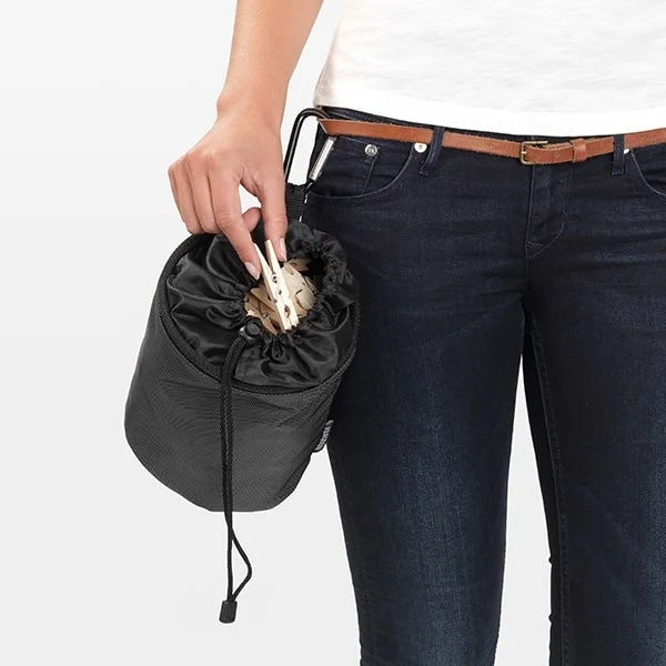 Sac pentru cârlige de rufe Brabantia Premium Black