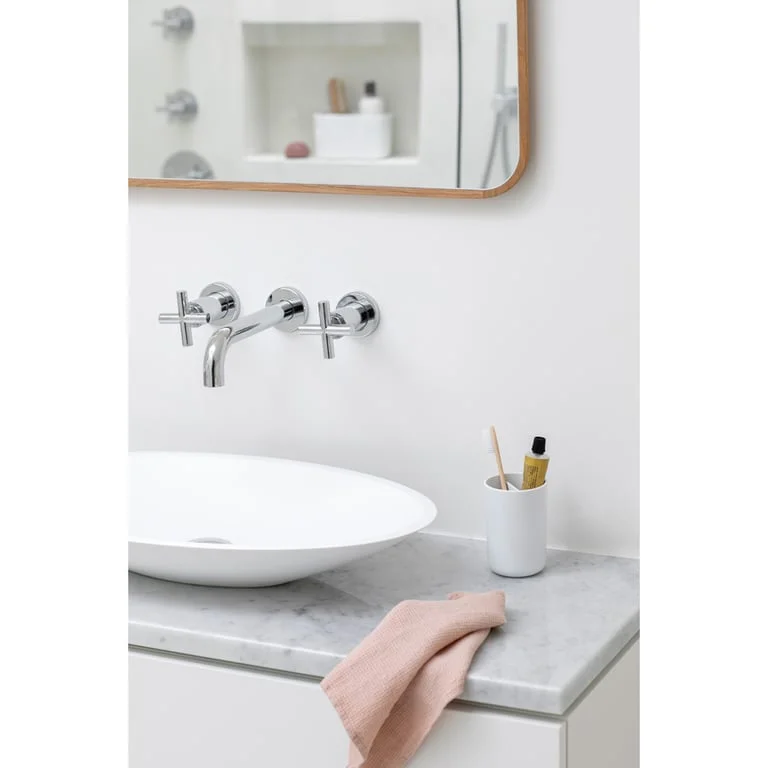 Suport pentru periuțe și pastă de dinți Brabantia ReNew White