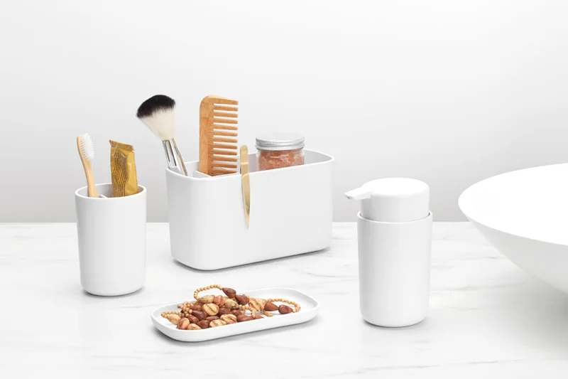 Bathroom Accessory Set Brabantia, 3 Pieces, White