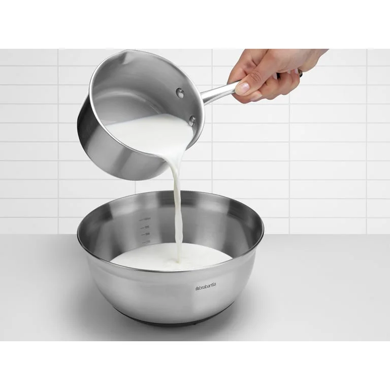 Mixing Bowl Brabantia, 1.6 L Matt Steel/Black