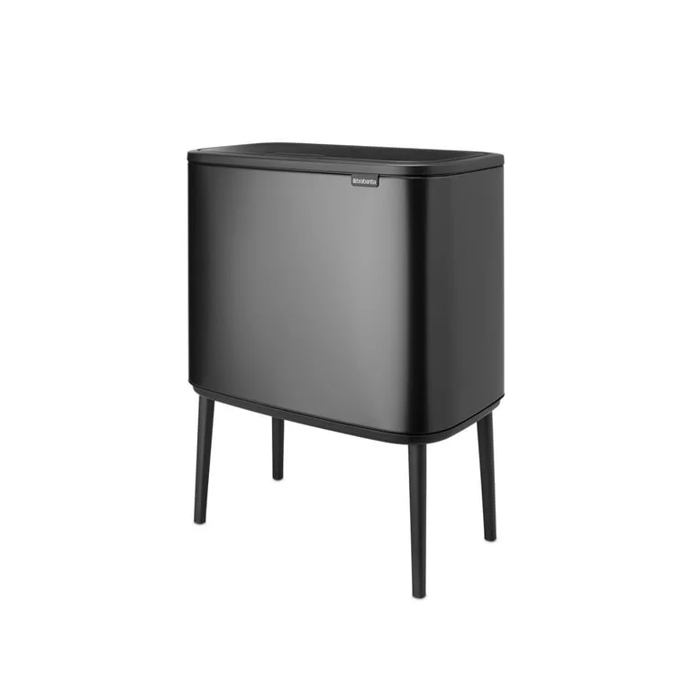 Waste Bin Brabantia Bo Touch 3x11L, Confident Grey