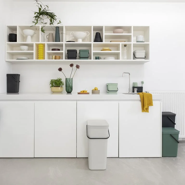 Coș de colectare separată Brabantia Sort&Go 3L, Jade Green