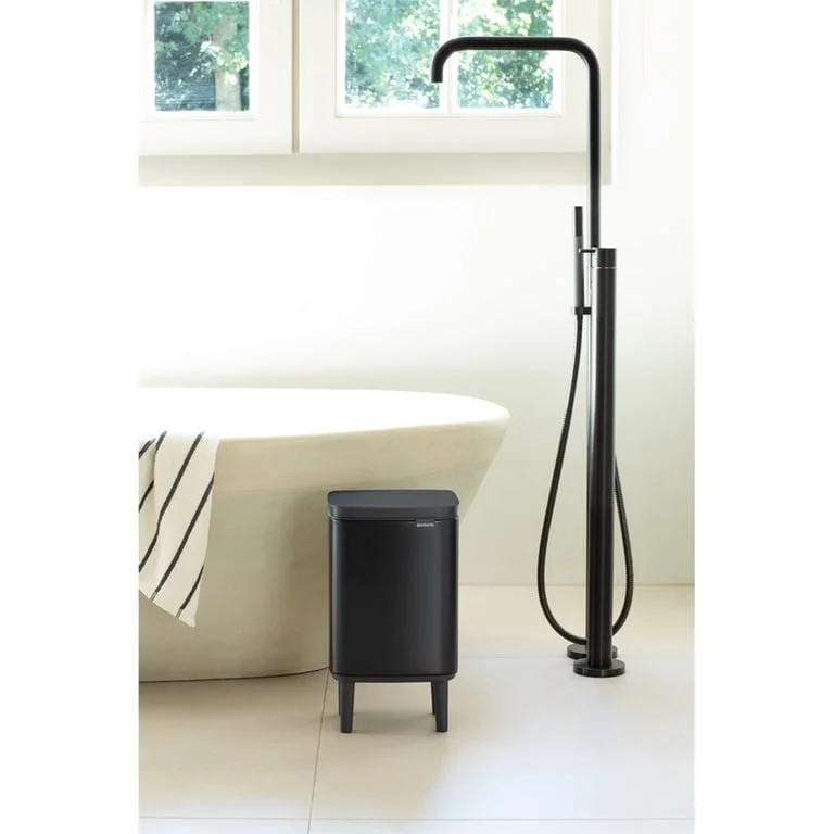 Coș de gunoi Brabantia Bo Small Hi 7L, Matt Black